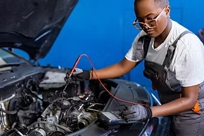 Engine diagnostic test